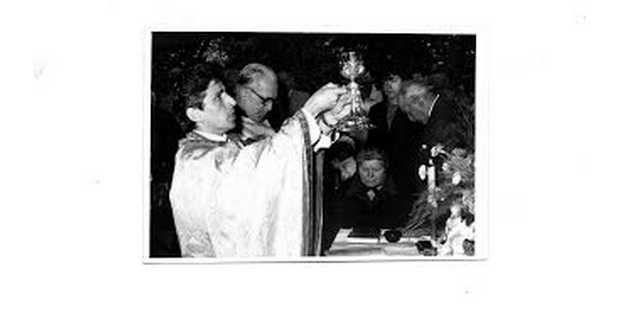 Szent liturgián Ortutay Elemérrel